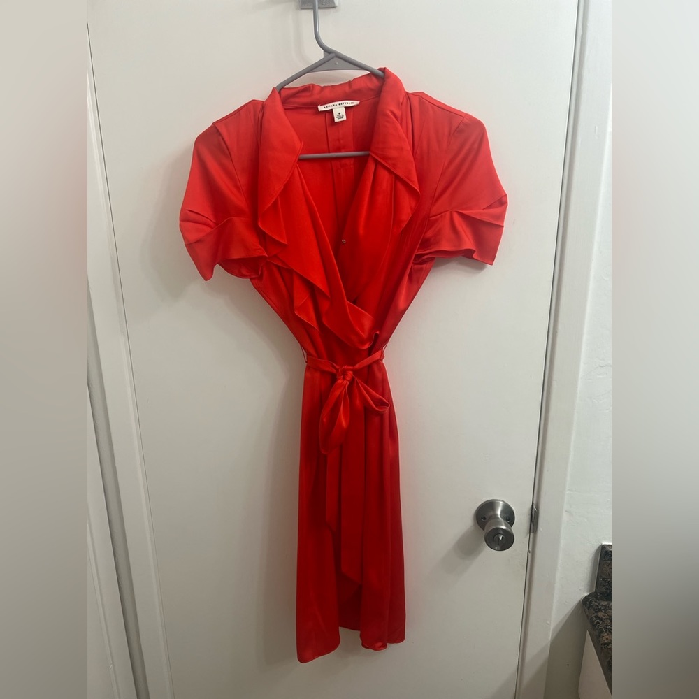 Orange Banana Republic size 4 dress